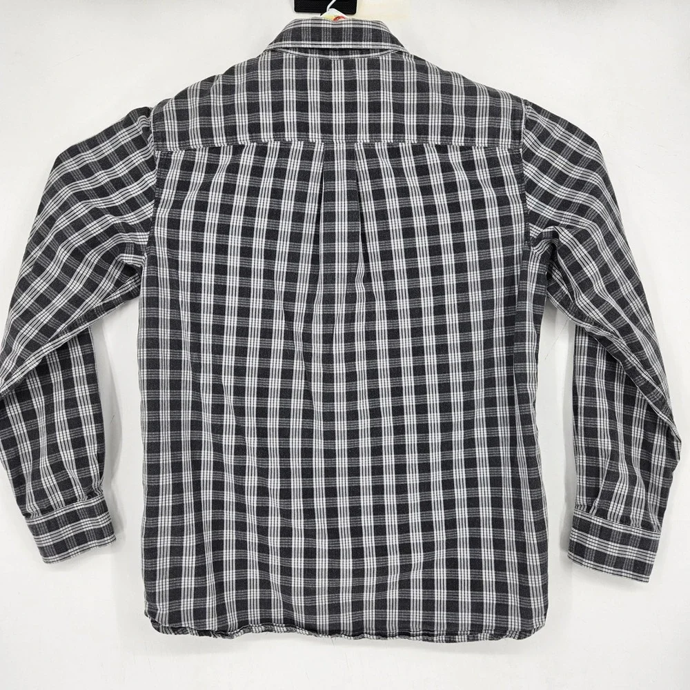 North Face Shirt Mens Medium Button Up‎ Plaid Casual Long Sleeve Preppy